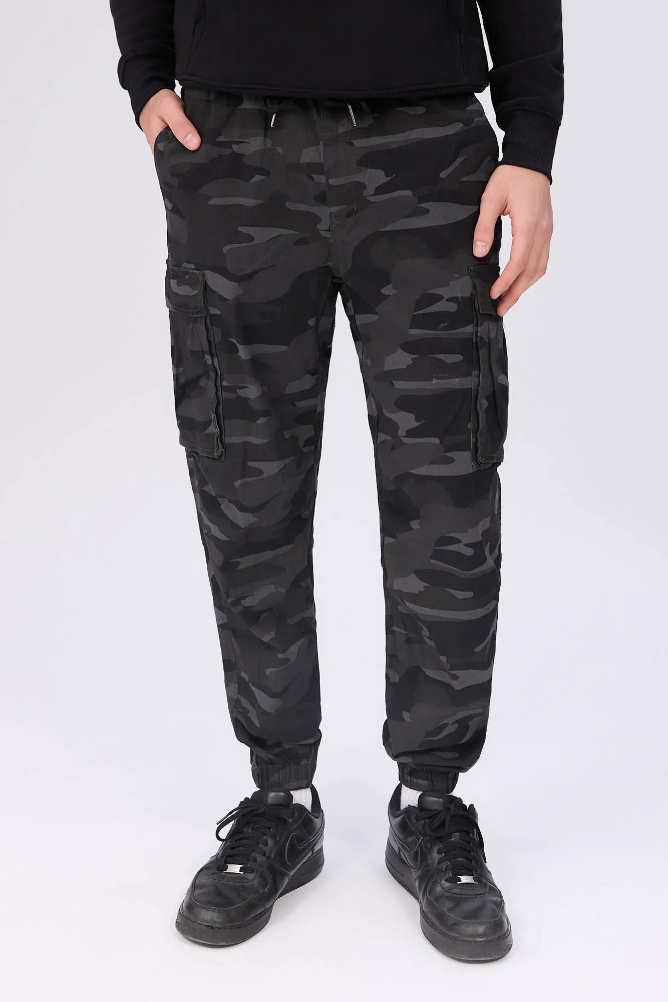 Arsenic Mens Relaxed Cargo Jogger