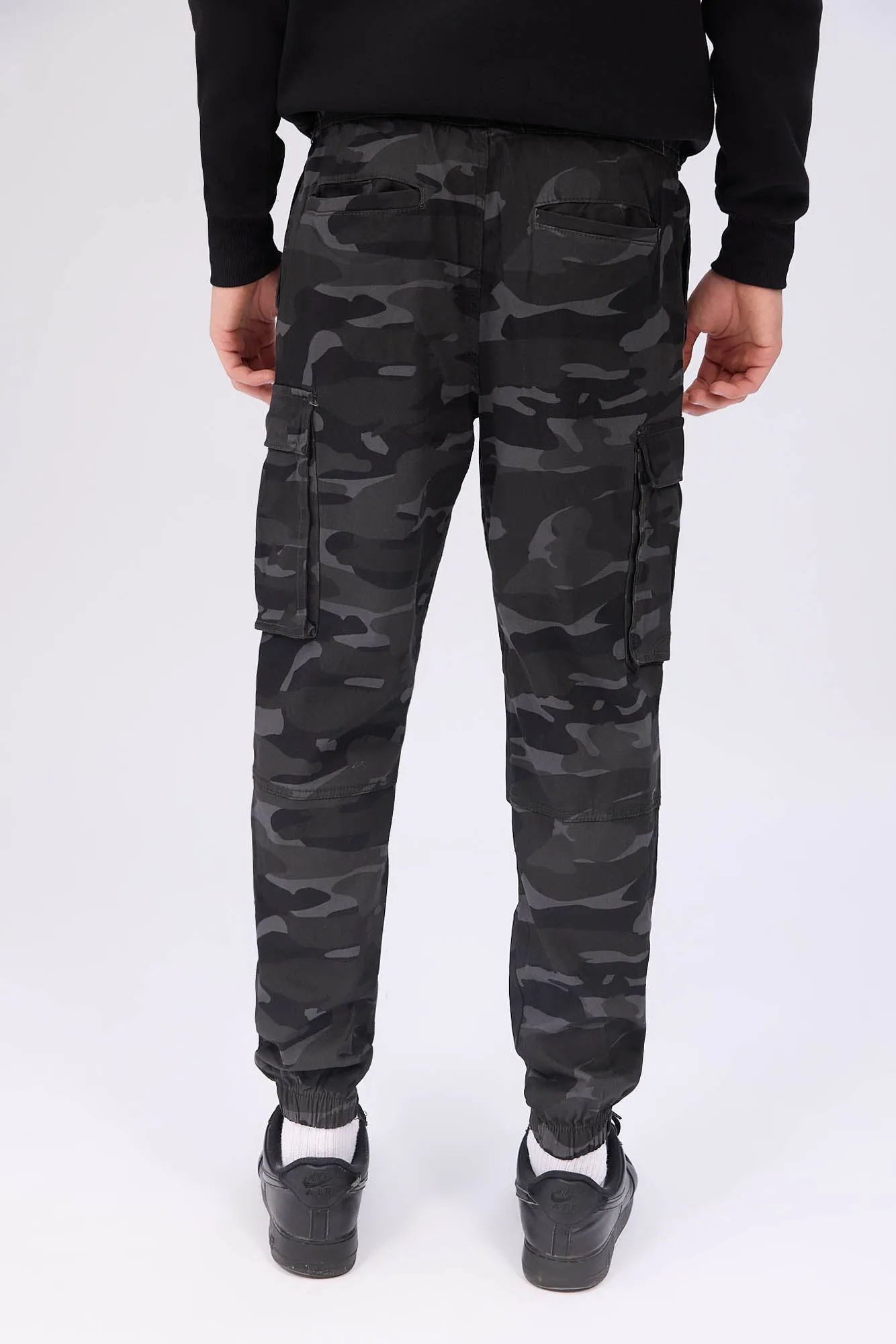 Arsenic Mens Relaxed Cargo Jogger