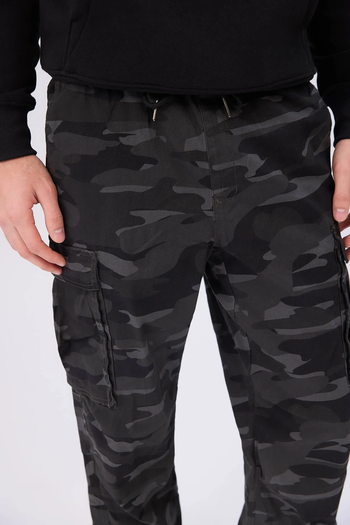 Arsenic Mens Relaxed Cargo Jogger
