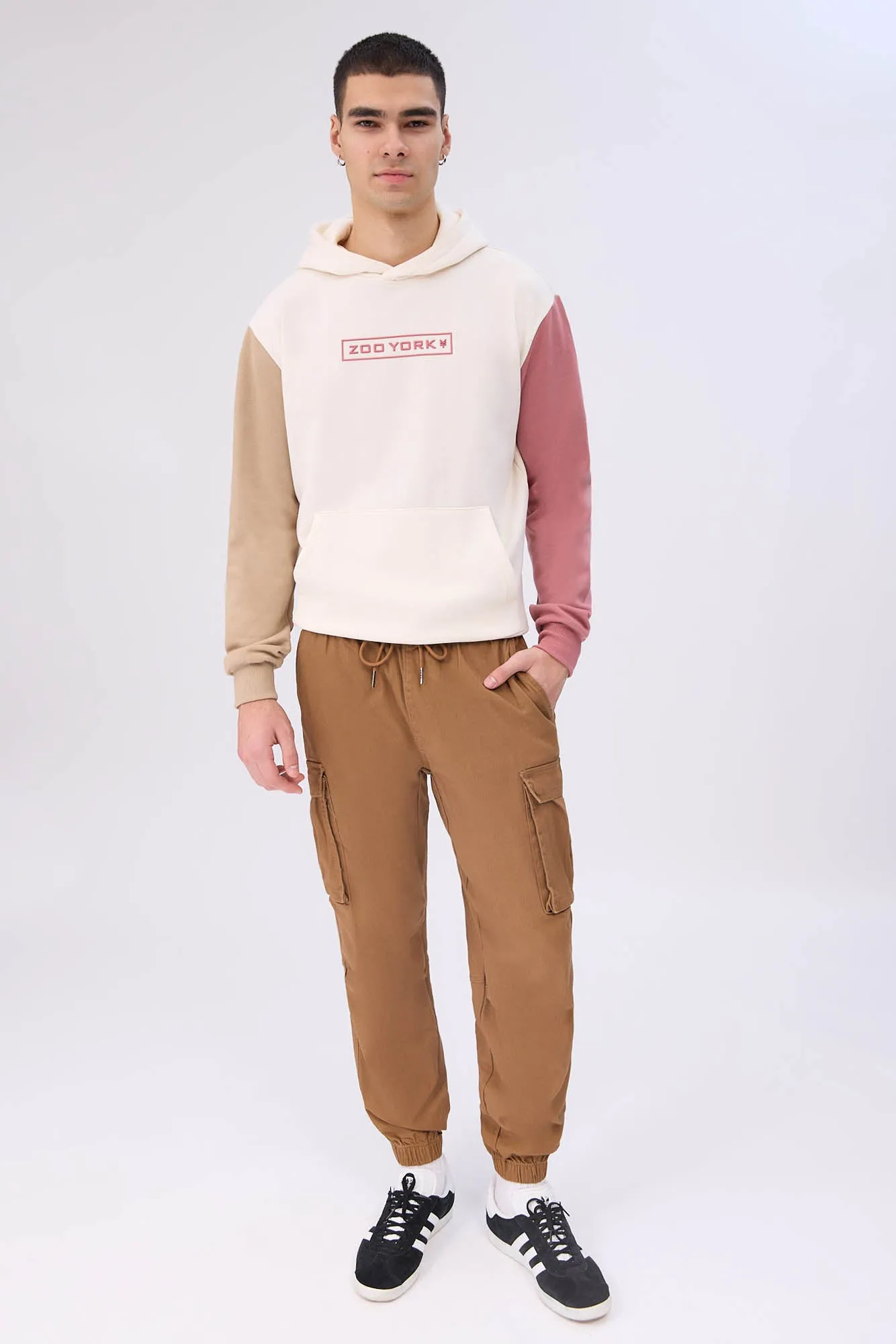 Arsenic Mens Relaxed Cargo Jogger