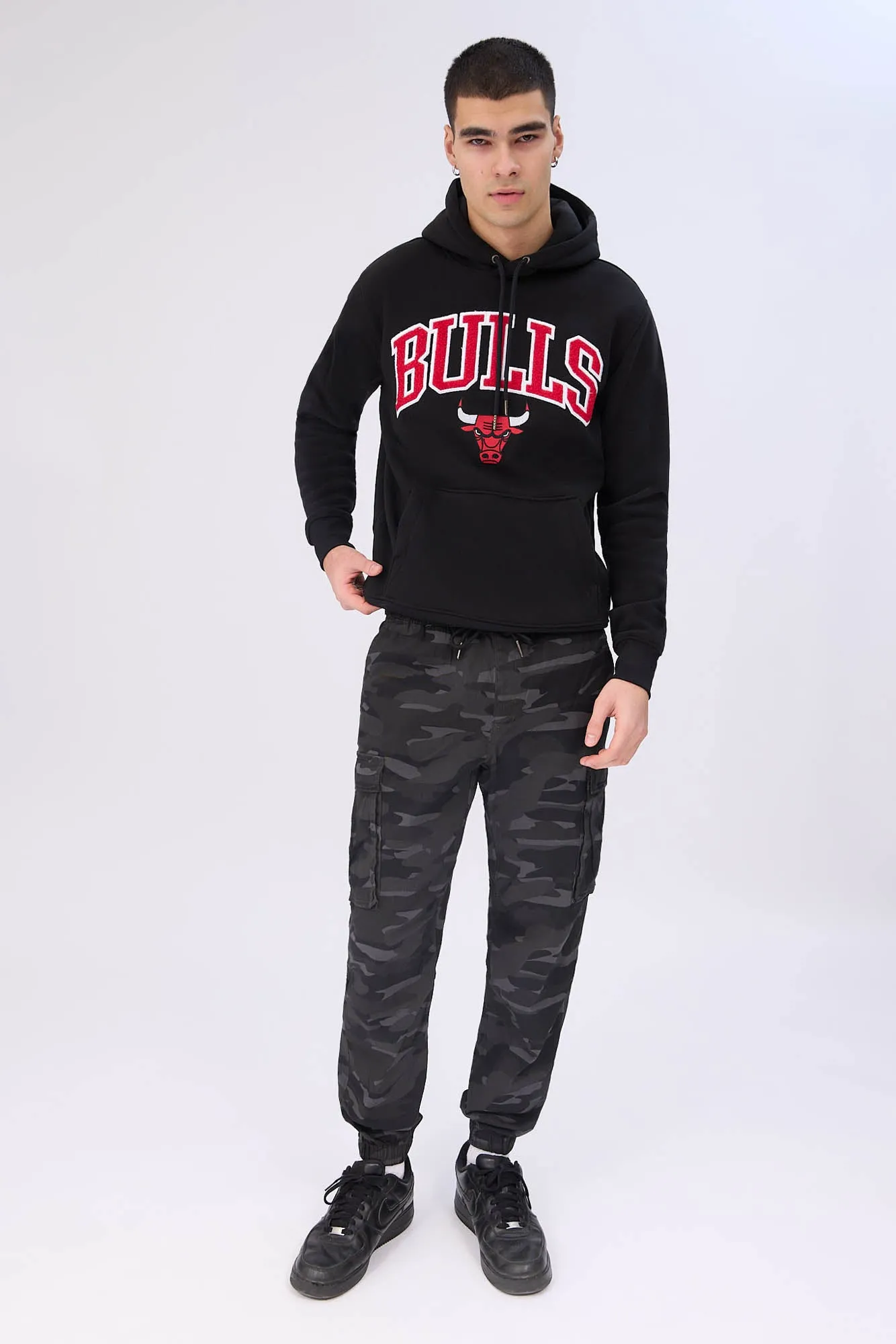 Arsenic Mens Relaxed Cargo Jogger