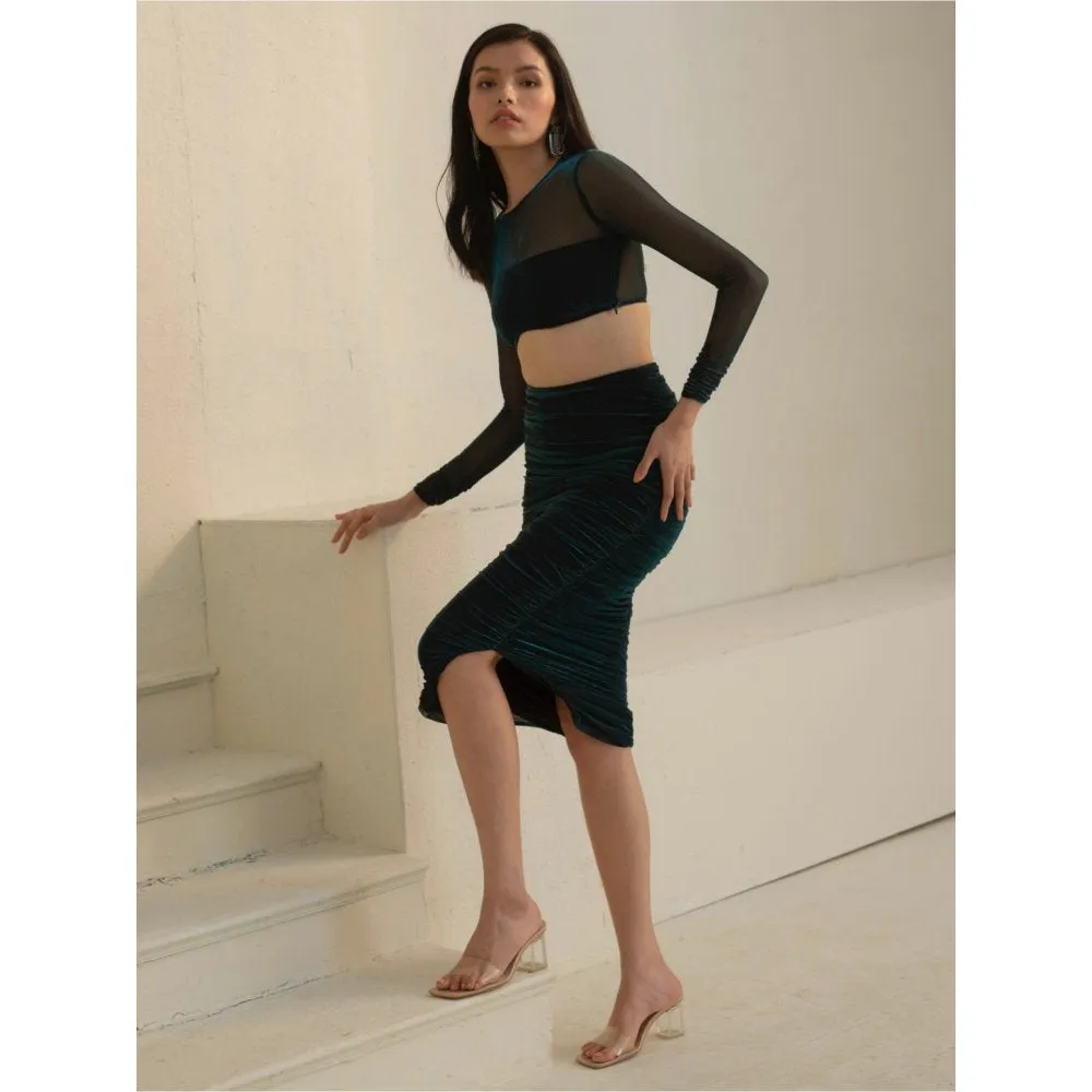 Bouji Galaxy Skirt Blue