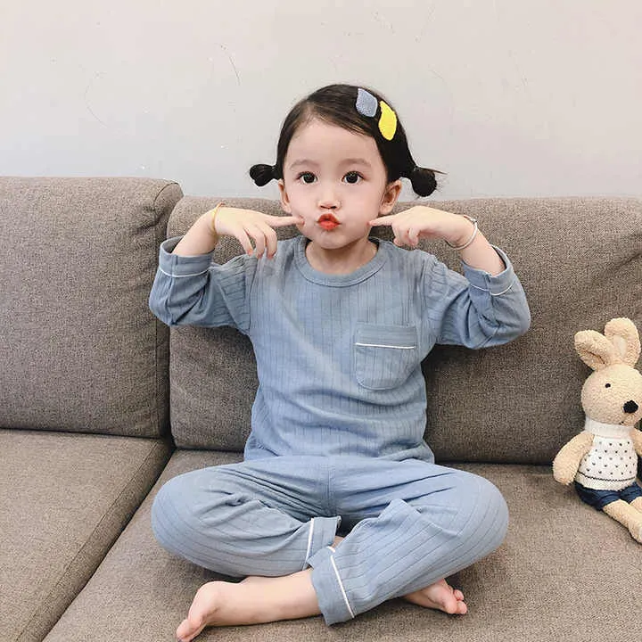 Children's Pure Cotton Baby Pajamas-طقم بيجامات أطفال من القطن الخالص
