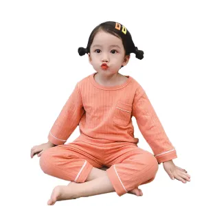 Children's Pure Cotton Baby Pajamas-طقم بيجامات أطفال من القطن الخالص