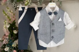 Dolce Bambini - 3 Piece Navy Suit