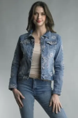 Embroidered Denim Jacket