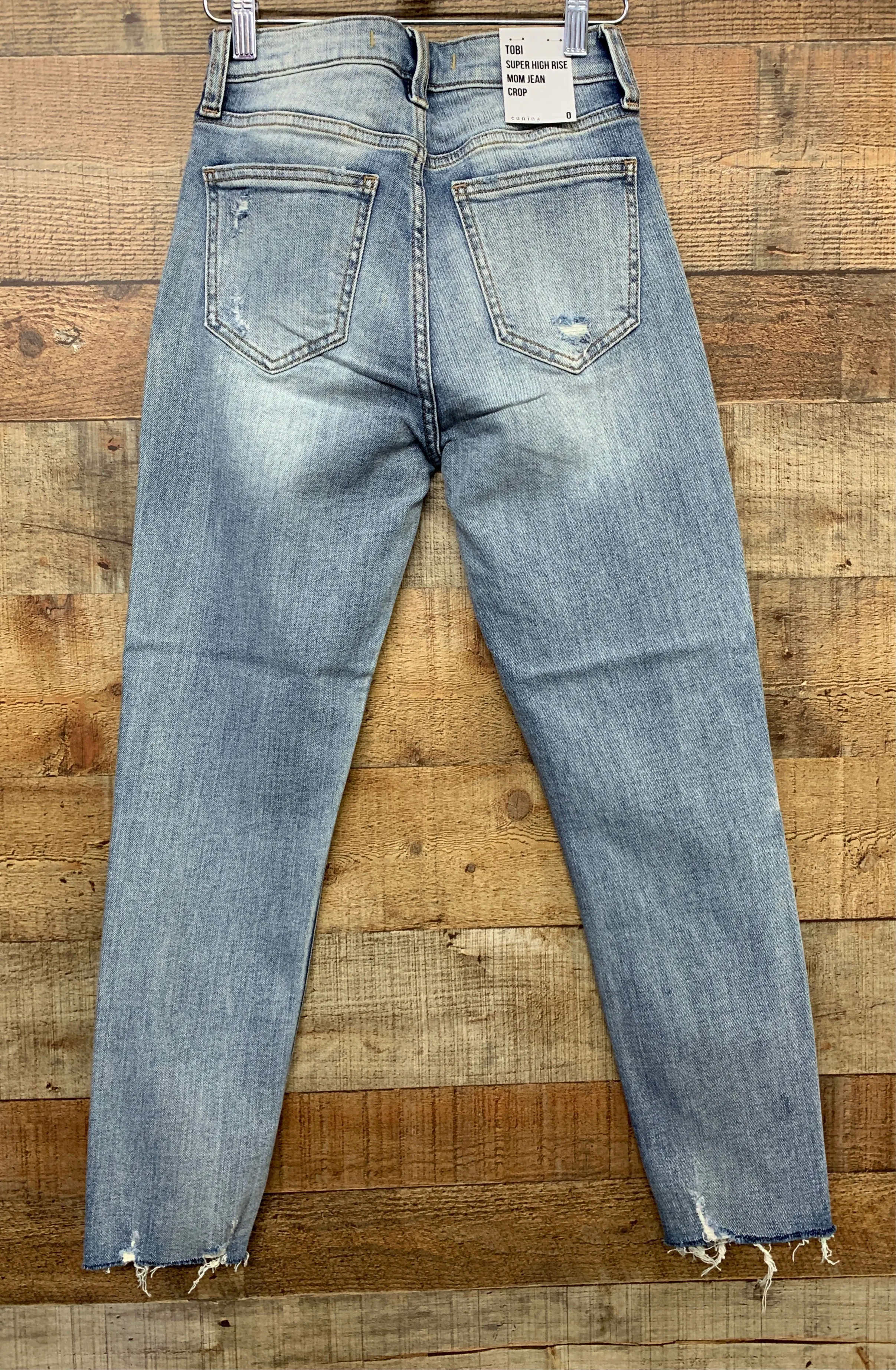 Eunina Tobi super high rise mom jeans