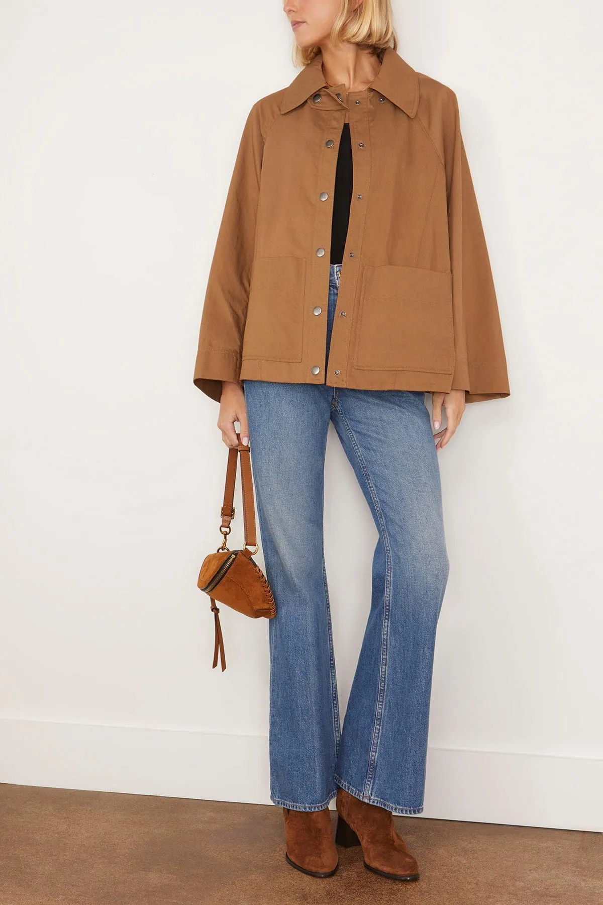 Franke Swing Jacket in Camel