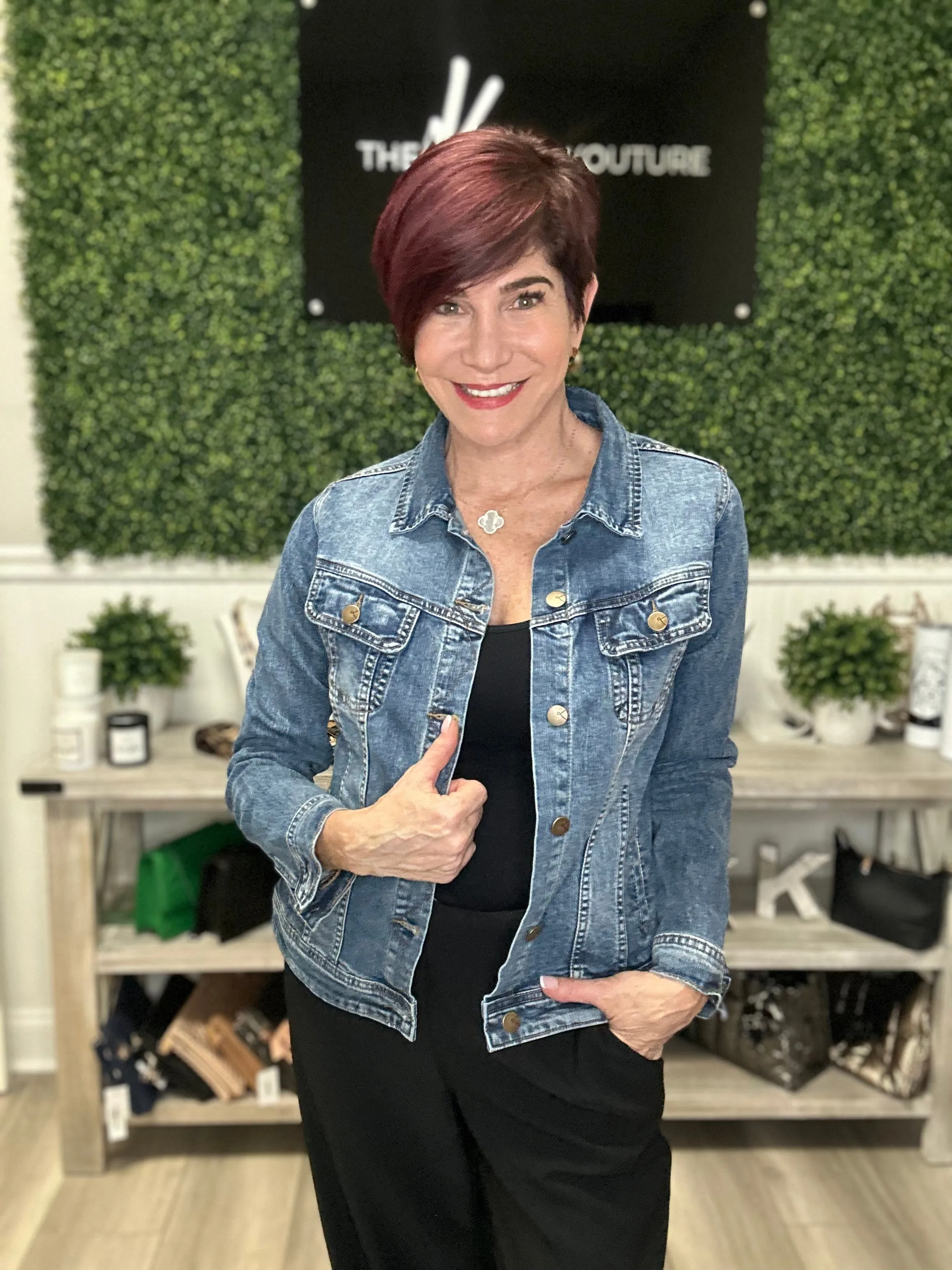 Gabriella Blue Denim Jacket