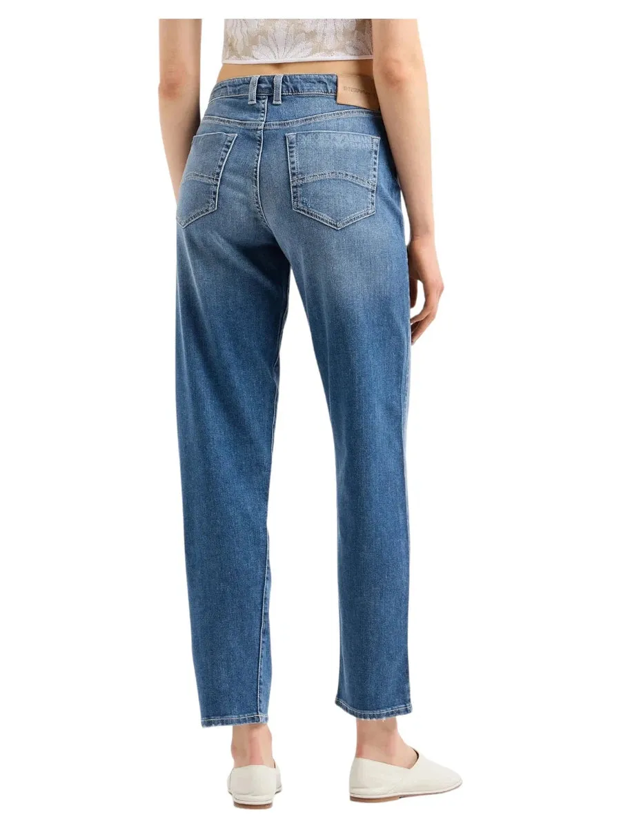 Jeans J90 a Vita Media e Taglio Relaxed