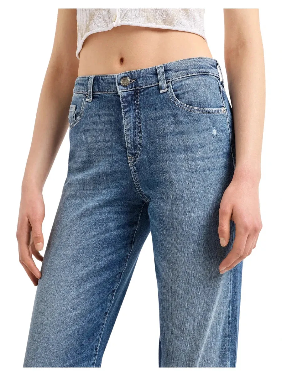 Jeans J90 a Vita Media e Taglio Relaxed