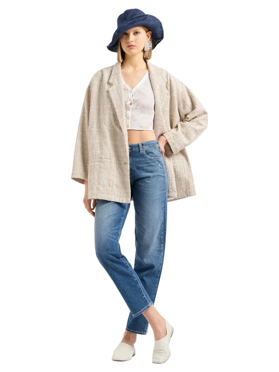 Jeans J90 a Vita Media e Taglio Relaxed
