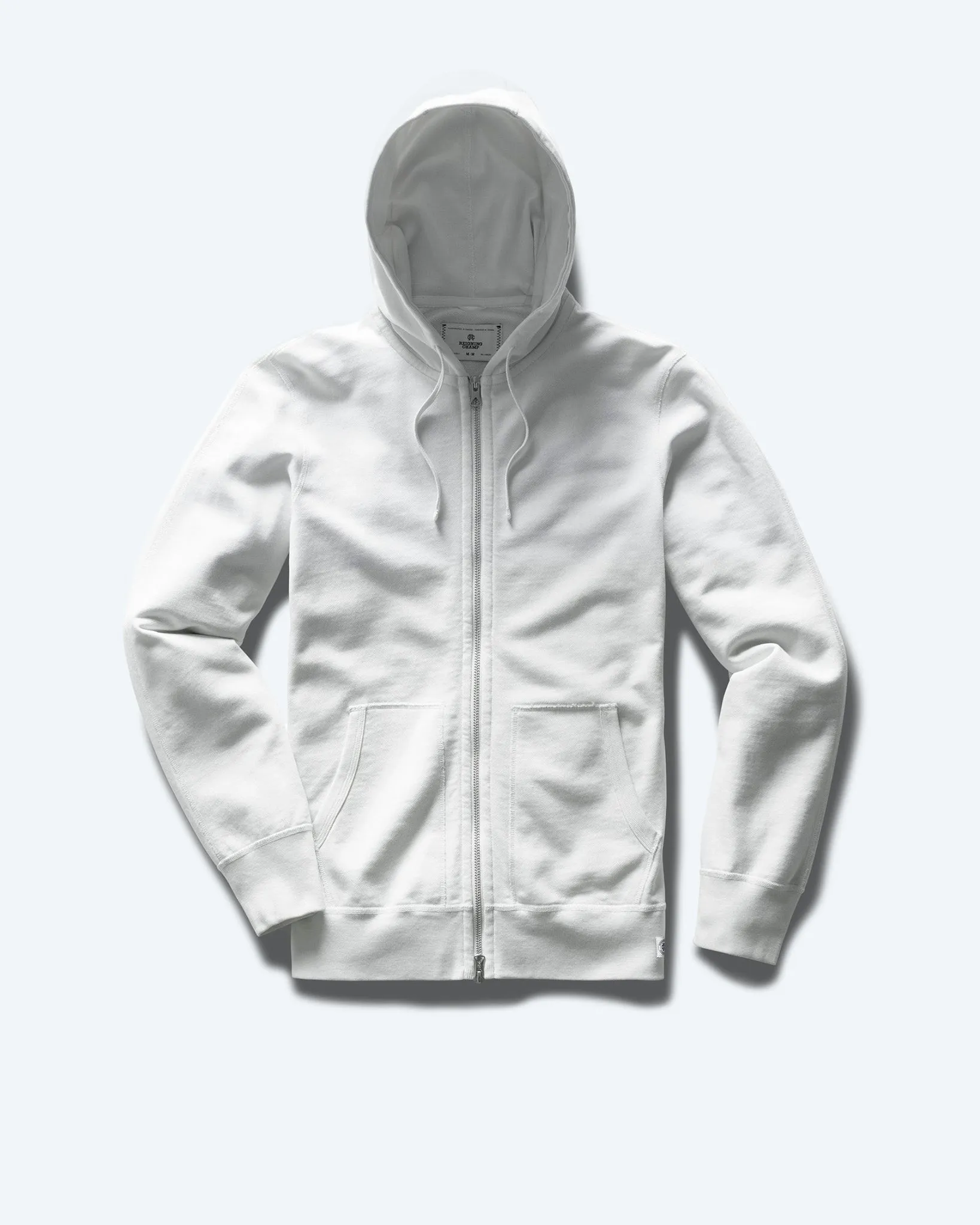 Lightweight Terry Slim Zip Hoodie