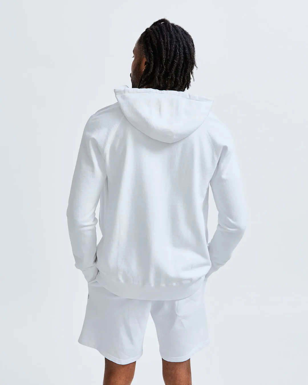 Lightweight Terry Slim Zip Hoodie