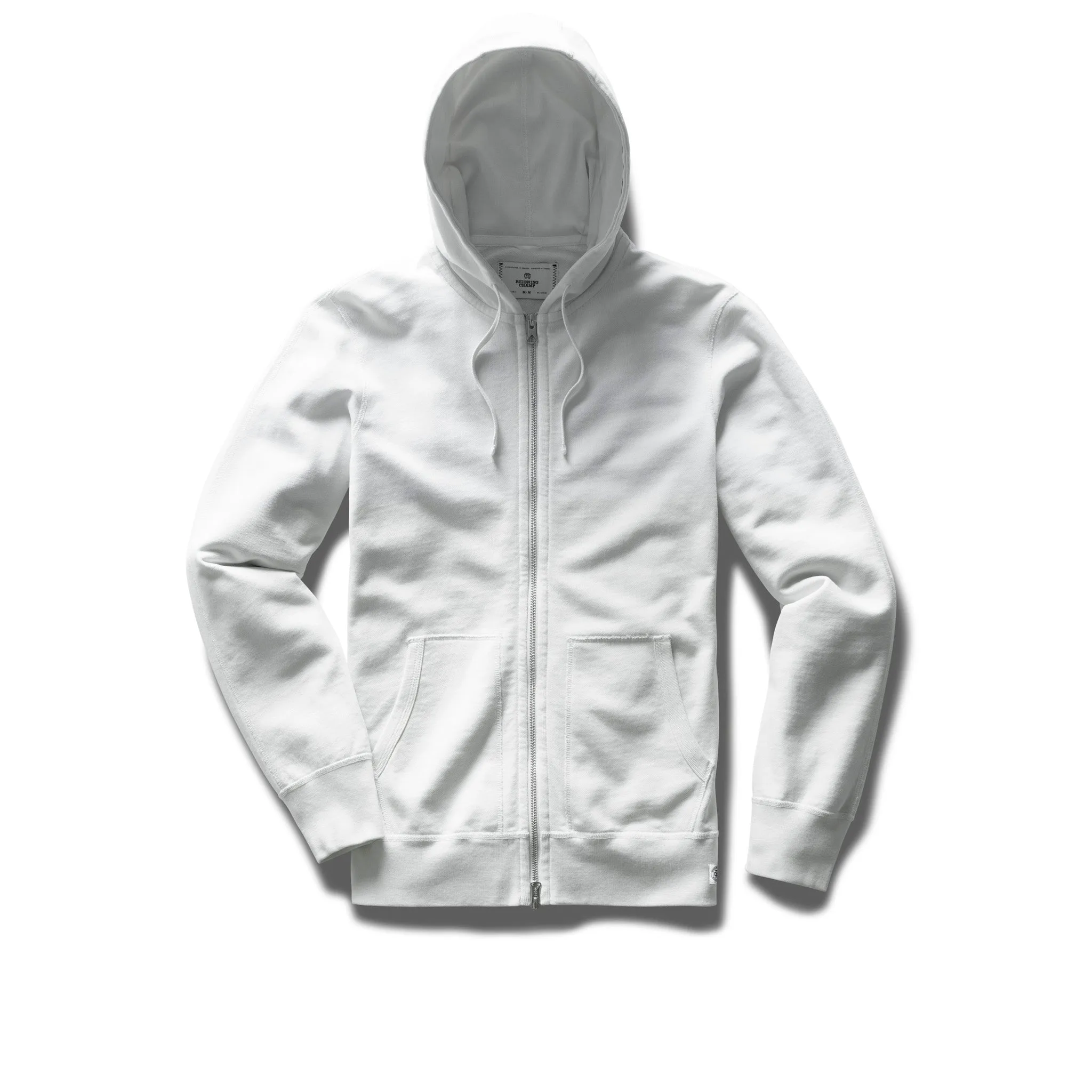Lightweight Terry Slim Zip Hoodie