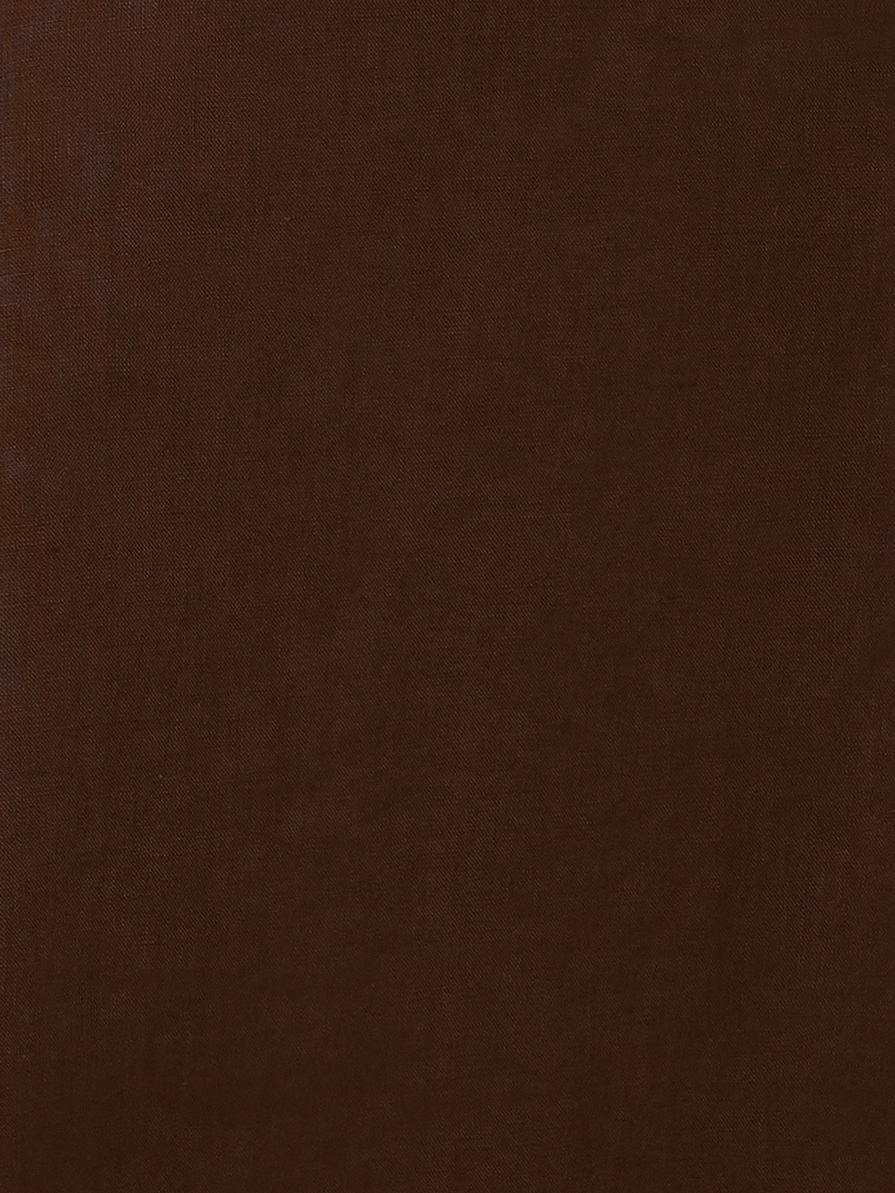 Linen Wrap Detail Skirt | Brown