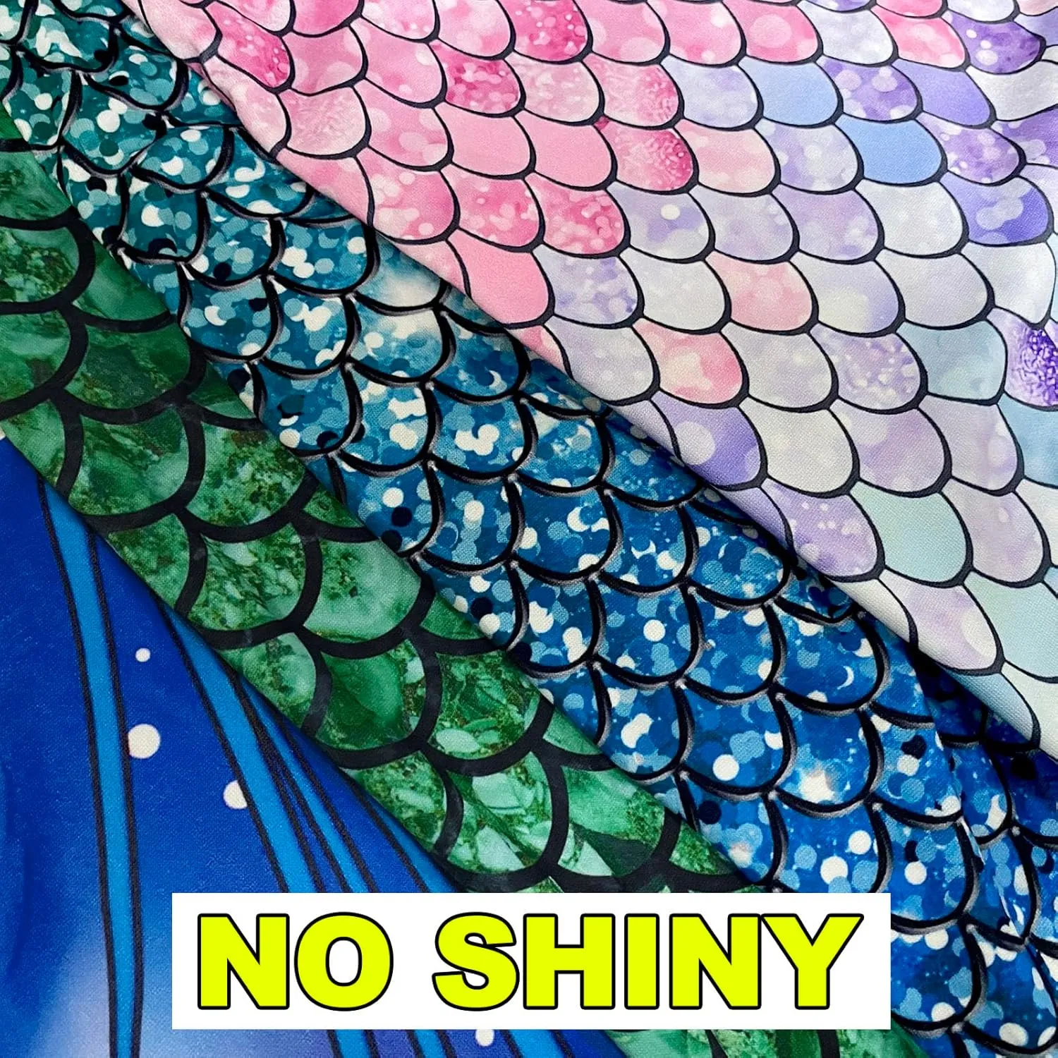 Mermaid Yoga Print Leggings for Women Plus Size Fish Scale High Waisted Pants Halloween Costume Tights