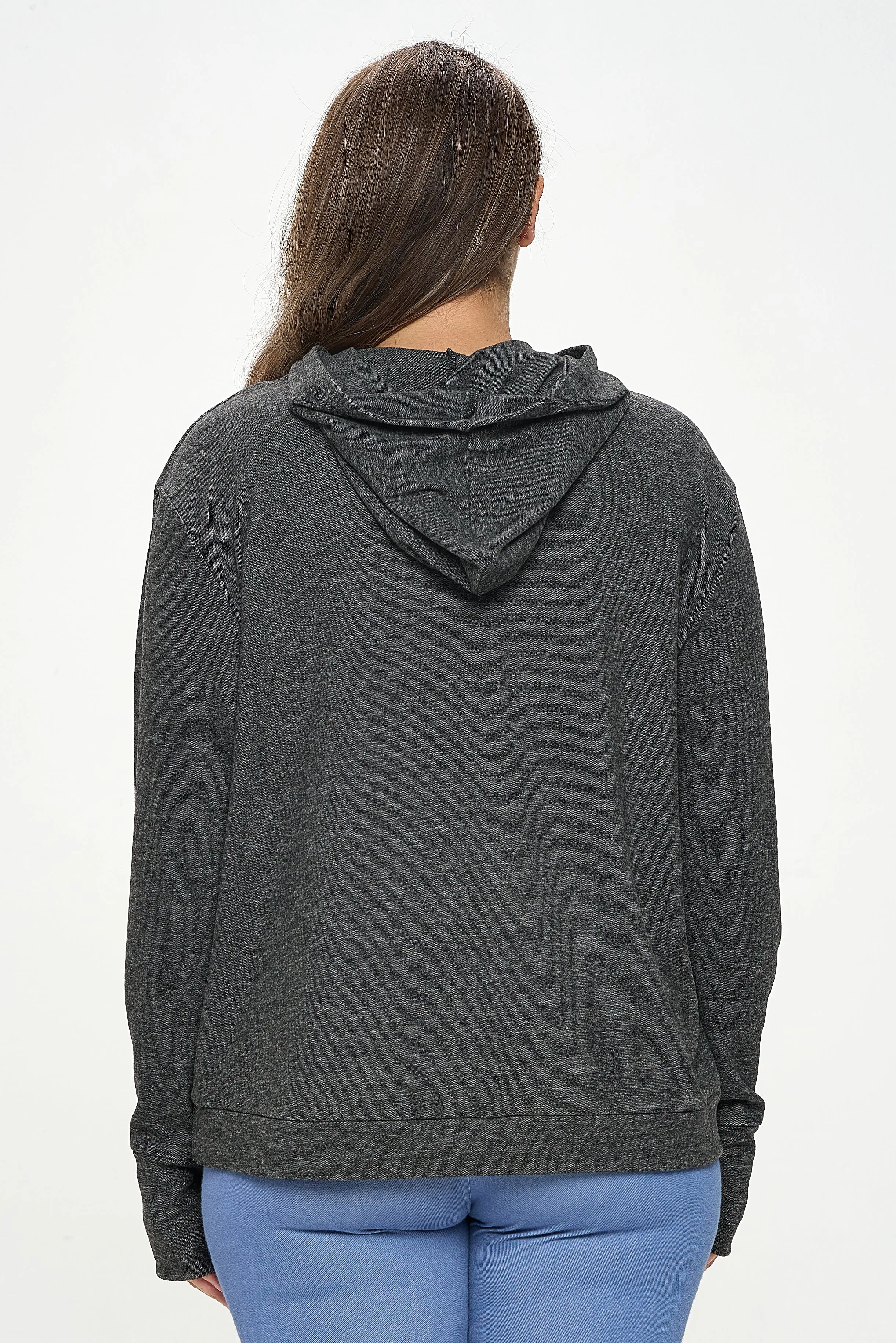 Plus Size Women’s Ultra Soft Pullover Hoodie