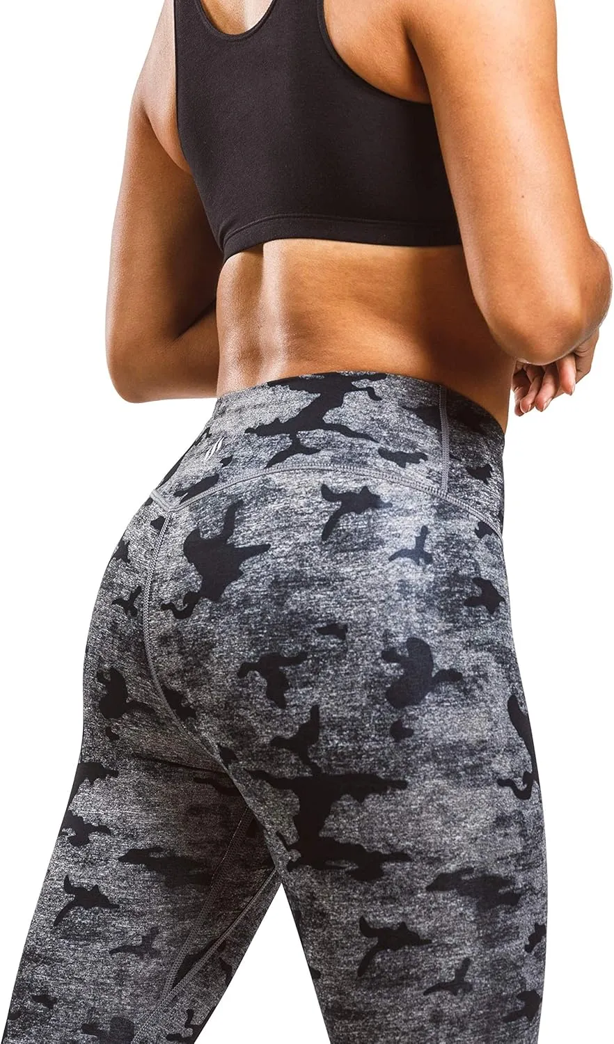 Sweat Shaper Women's Sauna Leggings Compression High Waist Yoga Pants Thermo Sweat Capris