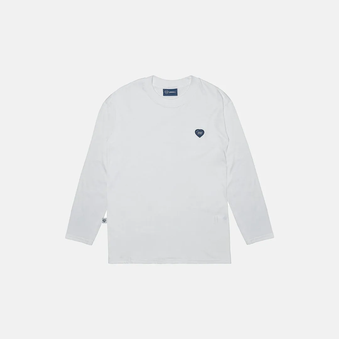 T-Shirt Long Sleeve Basic White