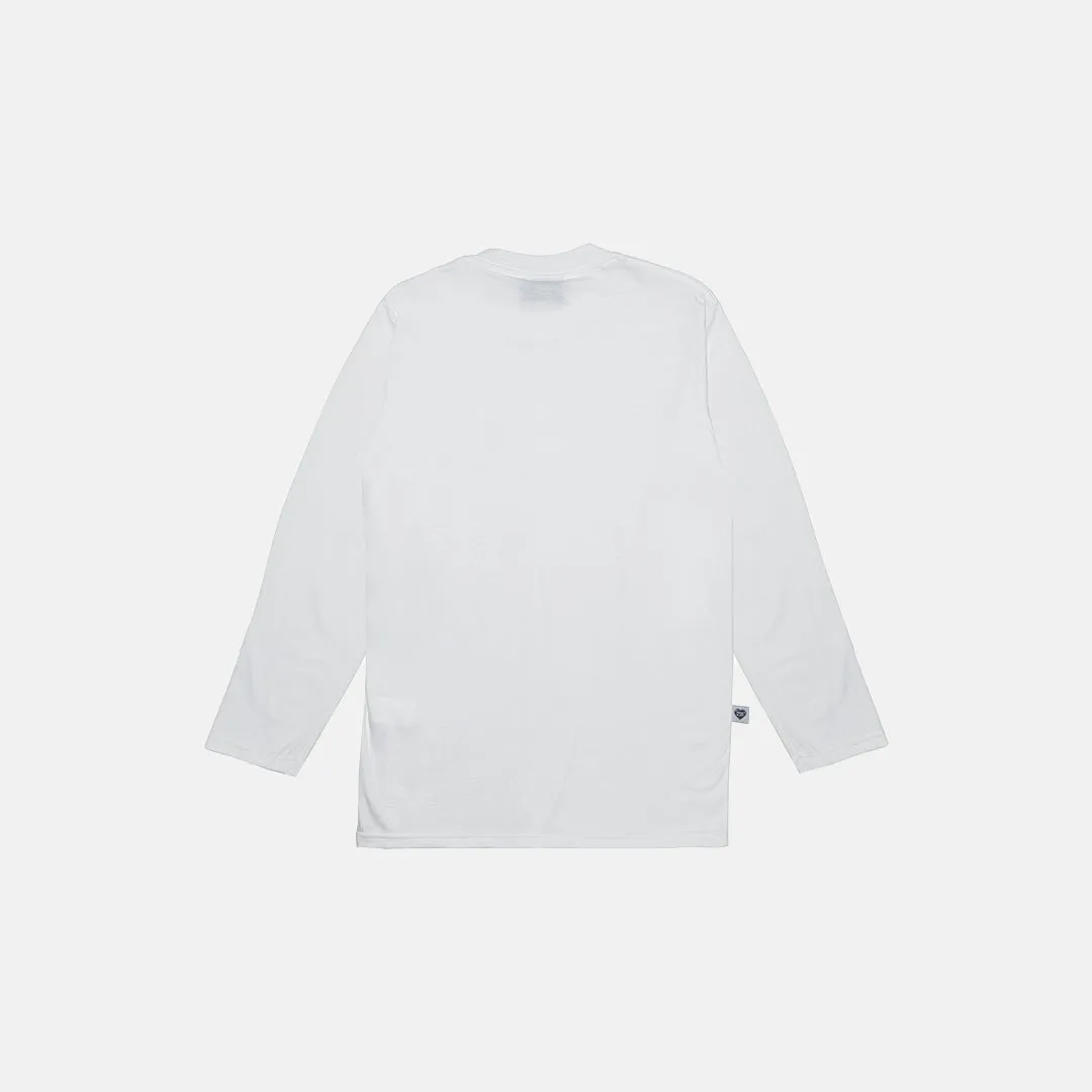 T-Shirt Long Sleeve Basic White