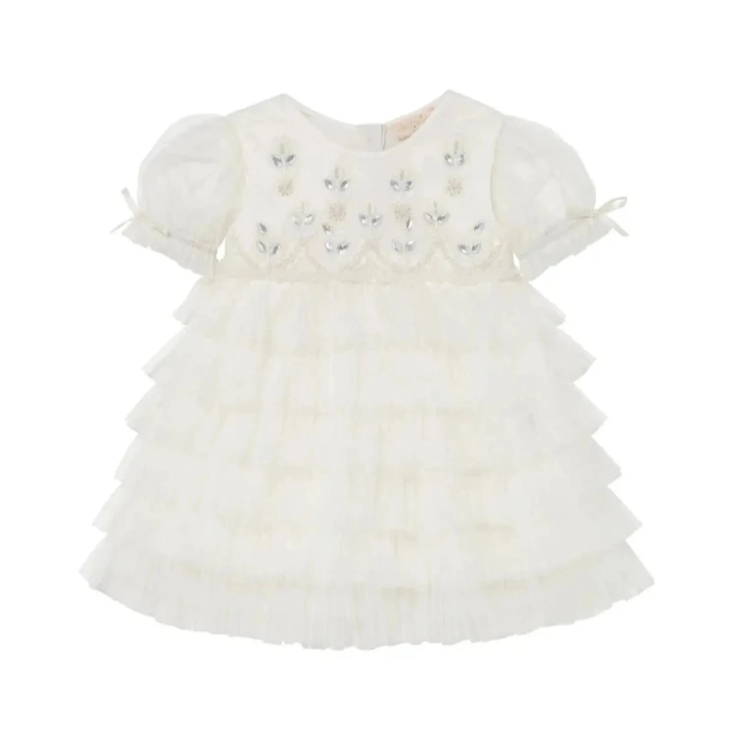Tutu Du Monde Bebe Field Of Dreams Tulle Dress - Milk