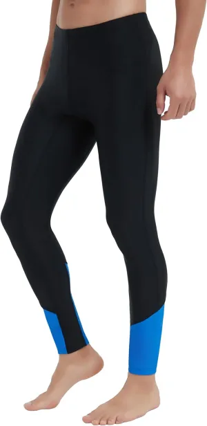 Ubestyle UPF 50  Men's Active Surfing Water Leggings Swim Pants Swim Tights Beach Pants Sun Protective