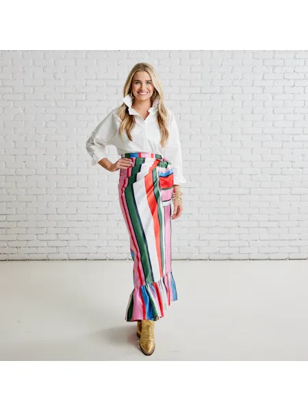 whitney wrap skirt