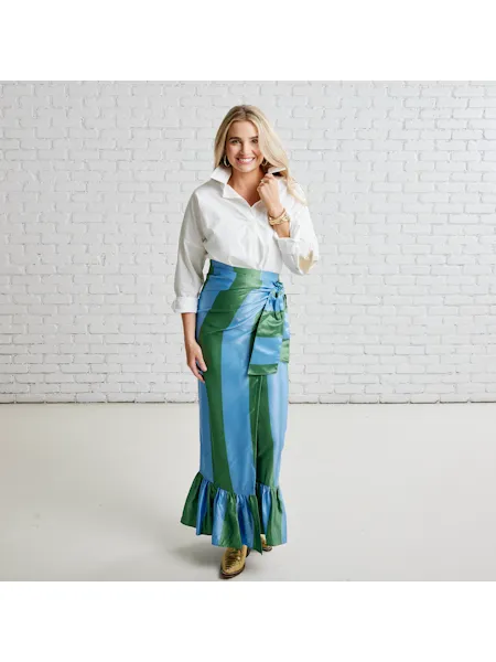 whitney wrap skirt