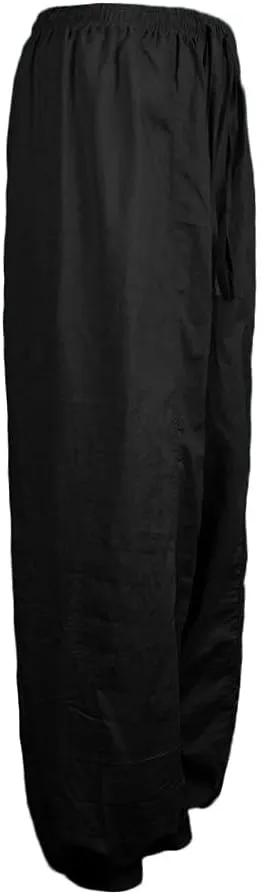 Wide Leg Pants for Women Winter Button Sports Pants with Pockets Barrel Pants Elastic Waist