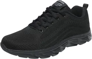 Women's Walking Shoes Lightweight Tennis Fashion Sneakers Lace Up Tennis Shoes Men Jogging Woman Shoes Casual Men Shoes Sneakers Black Tennis Shoe Trainers Shoe